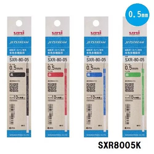 Mitsubishi Pen Refill SXR - 80 - Note and Nib