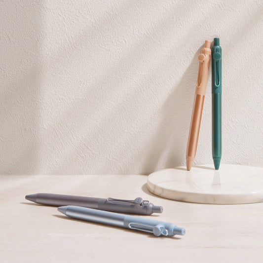 Mitsubishi Uniball Zento Gel Pen Flow & Basic Model - Note and Nib