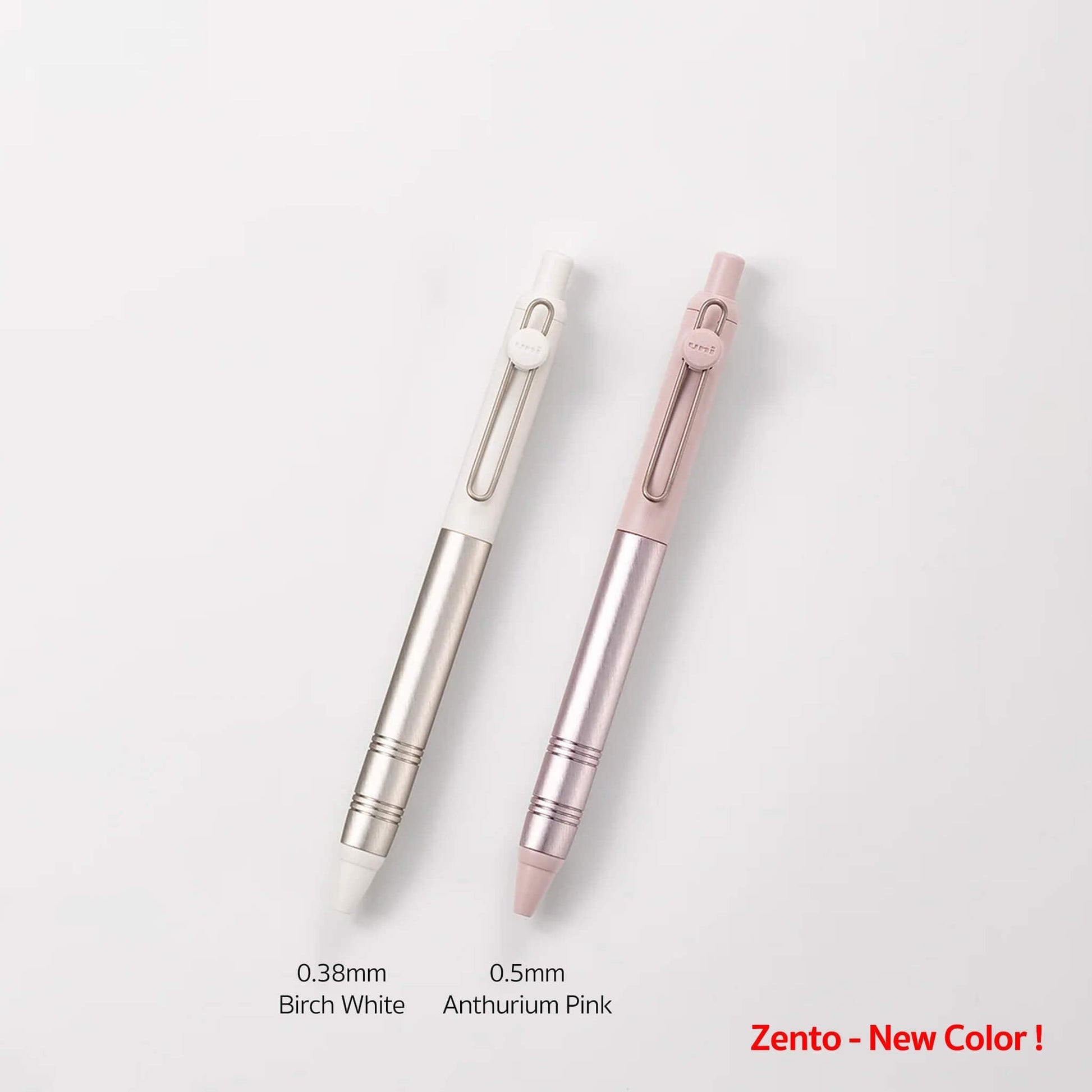 Mitsubishi Uniball Zento Gel Pen Flow & Basic Model - Note and Nib
