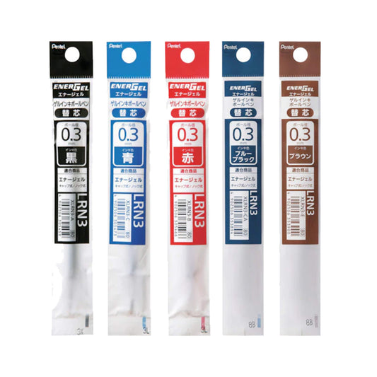 Pentel EnerGel Gel Ink Refill XLRN - Note and Nib