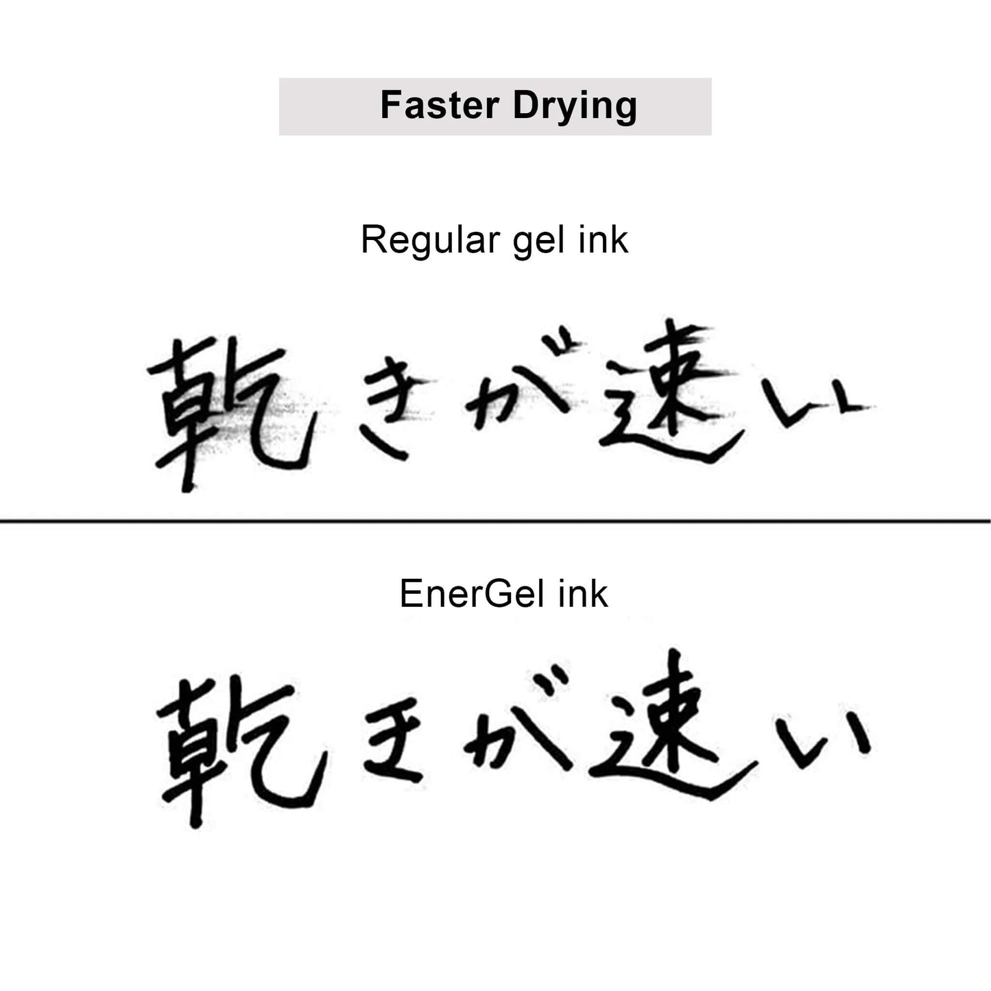 Pentel EnerGel Gel Ink Refill XLRN - Note and Nib