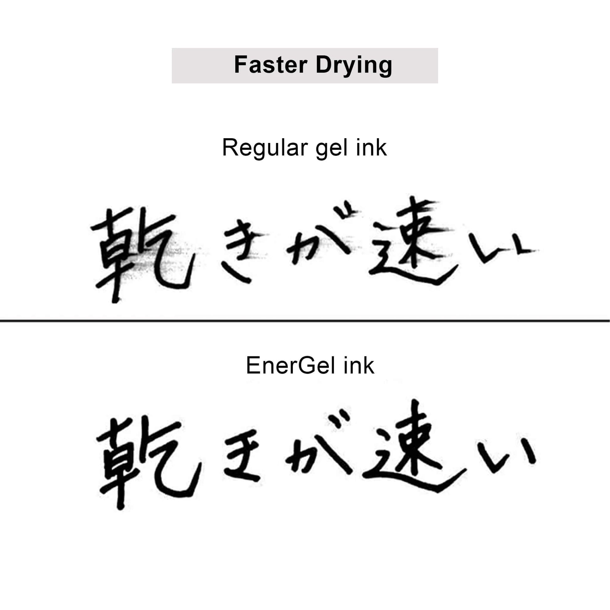 Pentel EnerGel Gel Ink Refill XLRN - Note and Nib