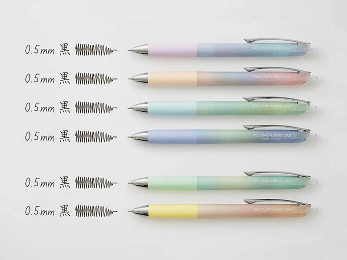 Pentel Floatune Ballpoint Pen - Limited Edition - Note and Nib