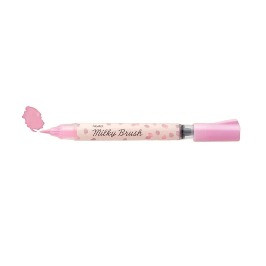 Pentel Pastel Milky colours brush pen - Note and Nib