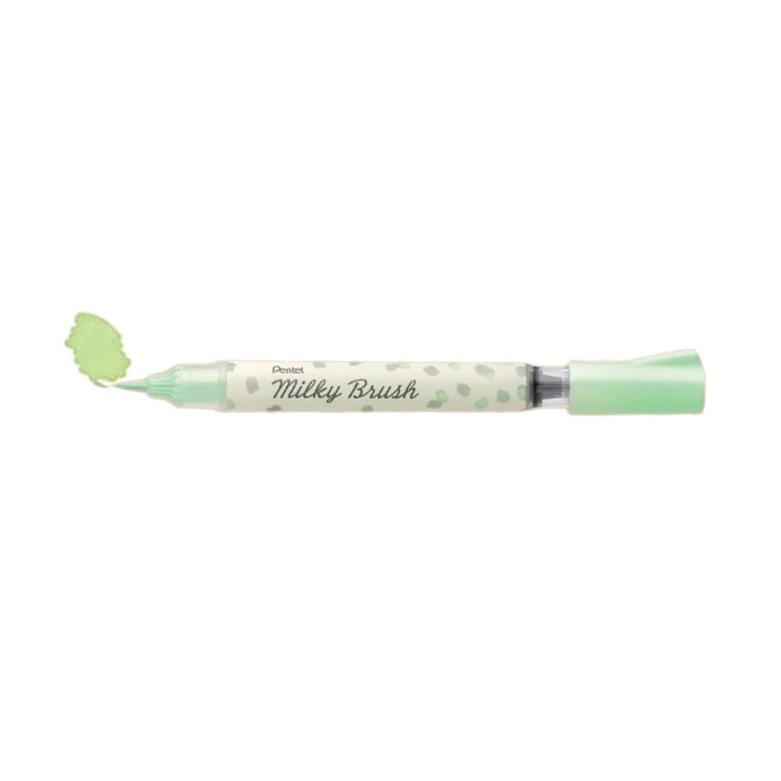 Pentel Pastel Milky colours brush pen - Note and Nib
