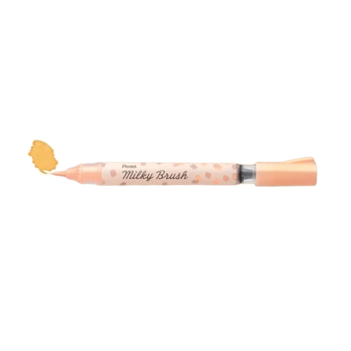 Pentel Pastel Milky colours brush pen - Note and Nib