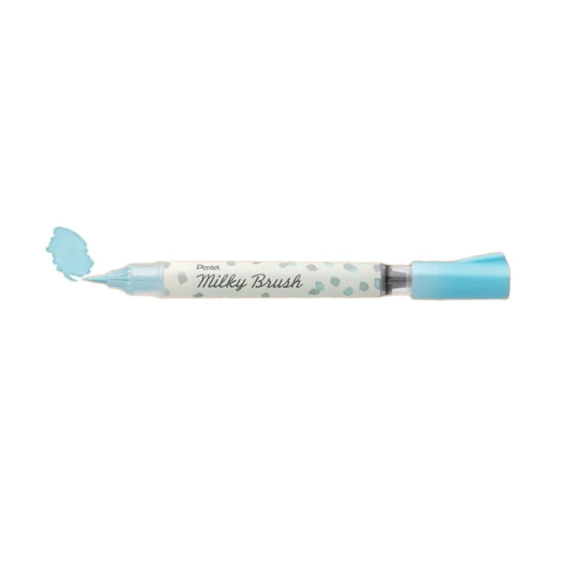 Pentel Pastel Milky colours brush pen - Note and Nib