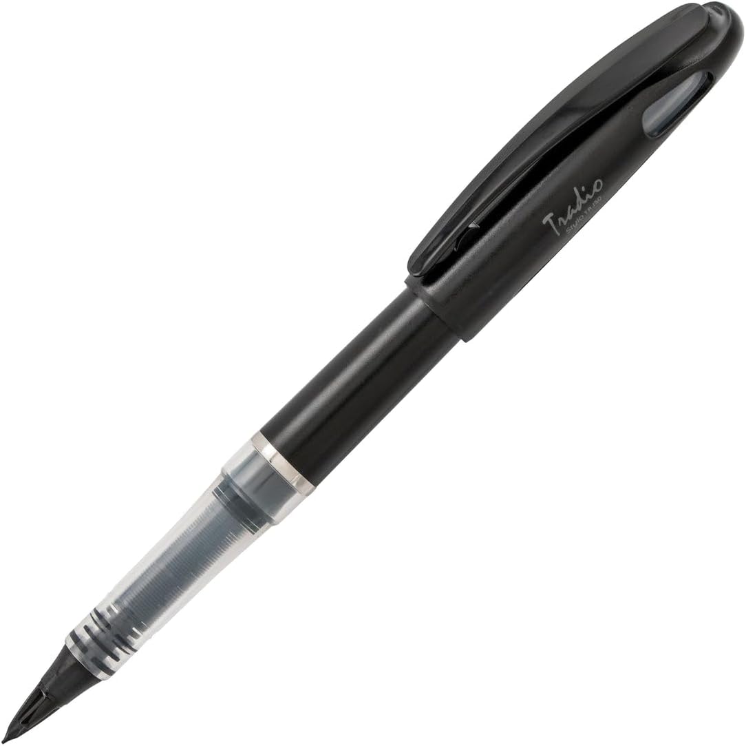 Pentel Tradio Pulaman Fountain Pen - Note and Nib