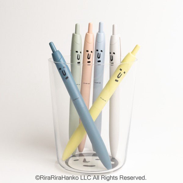 RiraRira Hanko Mitsubishi Jetstream Lite 0.5mm pen - Note and Nib