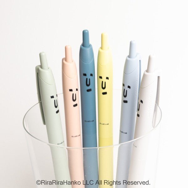 RiraRira Hanko Mitsubishi Jetstream Lite 0.5mm pen - Note and Nib