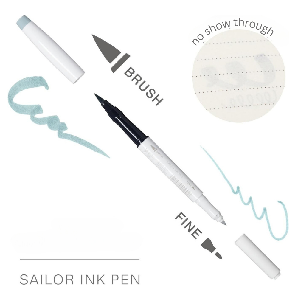 Sailor Shikiori Brush Pen Set of 5