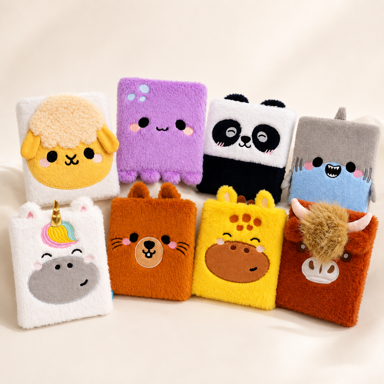 Adoramals Plush Notebook