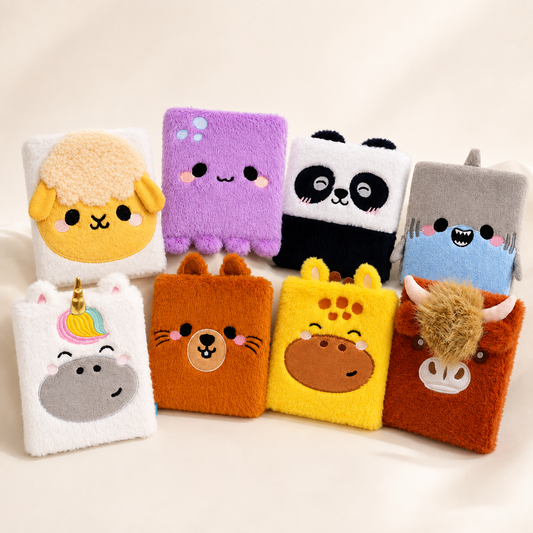 Adoramals Plush Notebook