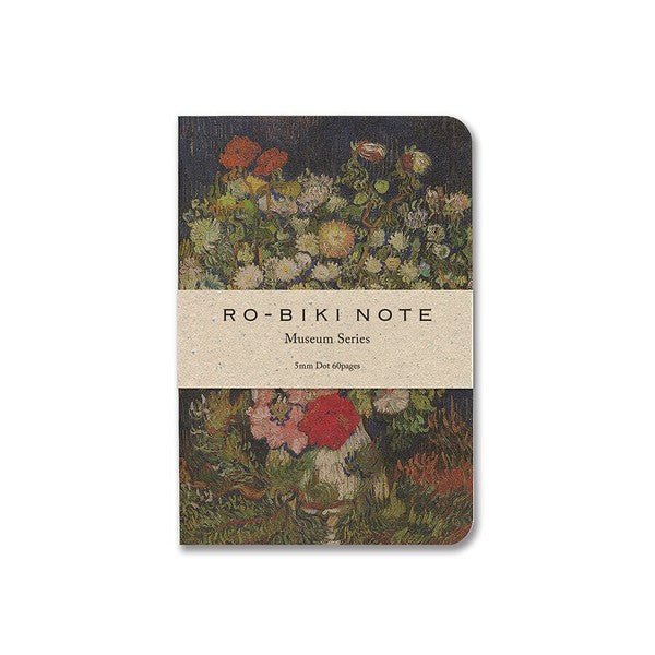 RO - BIKI NOTE - MUSEUM SERIES Flowers - Note and Nib