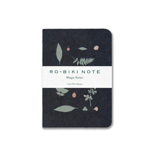 RO - BIKI NOTE Notebook Shape Wild Plants - Note and Nib