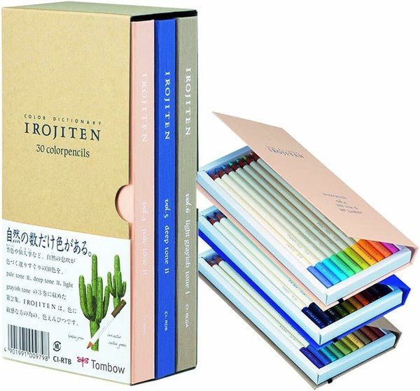 Tombow Irojiten Colour Pencils - Note and Nib