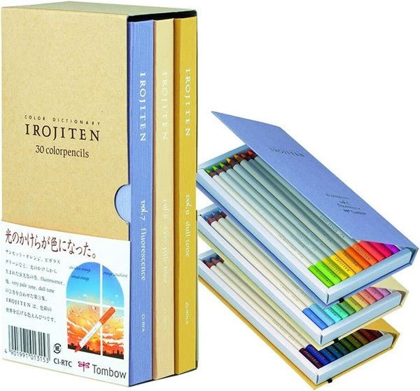 Tombow Irojiten Colour Pencils - Note and Nib