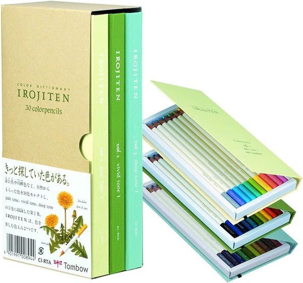 Tombow Irojiten Colour Pencils - Note and Nib