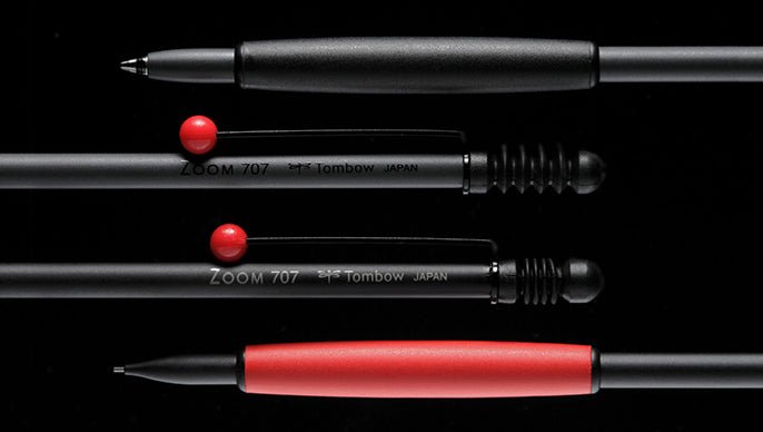 Tombow ZOOM 707 Mechanical Pencil - Note and Nib