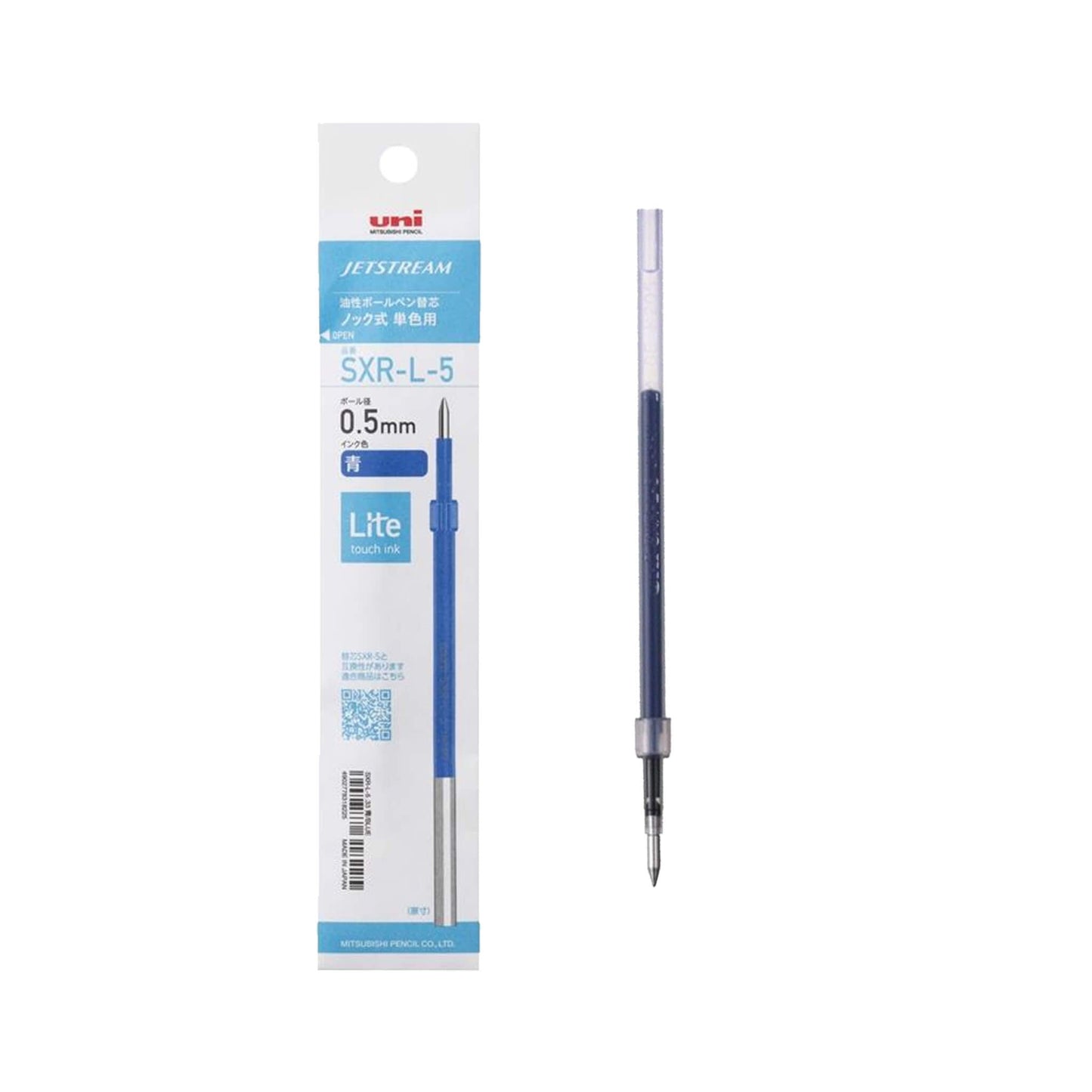 Uni Mitsubishi Jetstream Lite Ballpoint Pen Refill SXR - L - Note and Nib