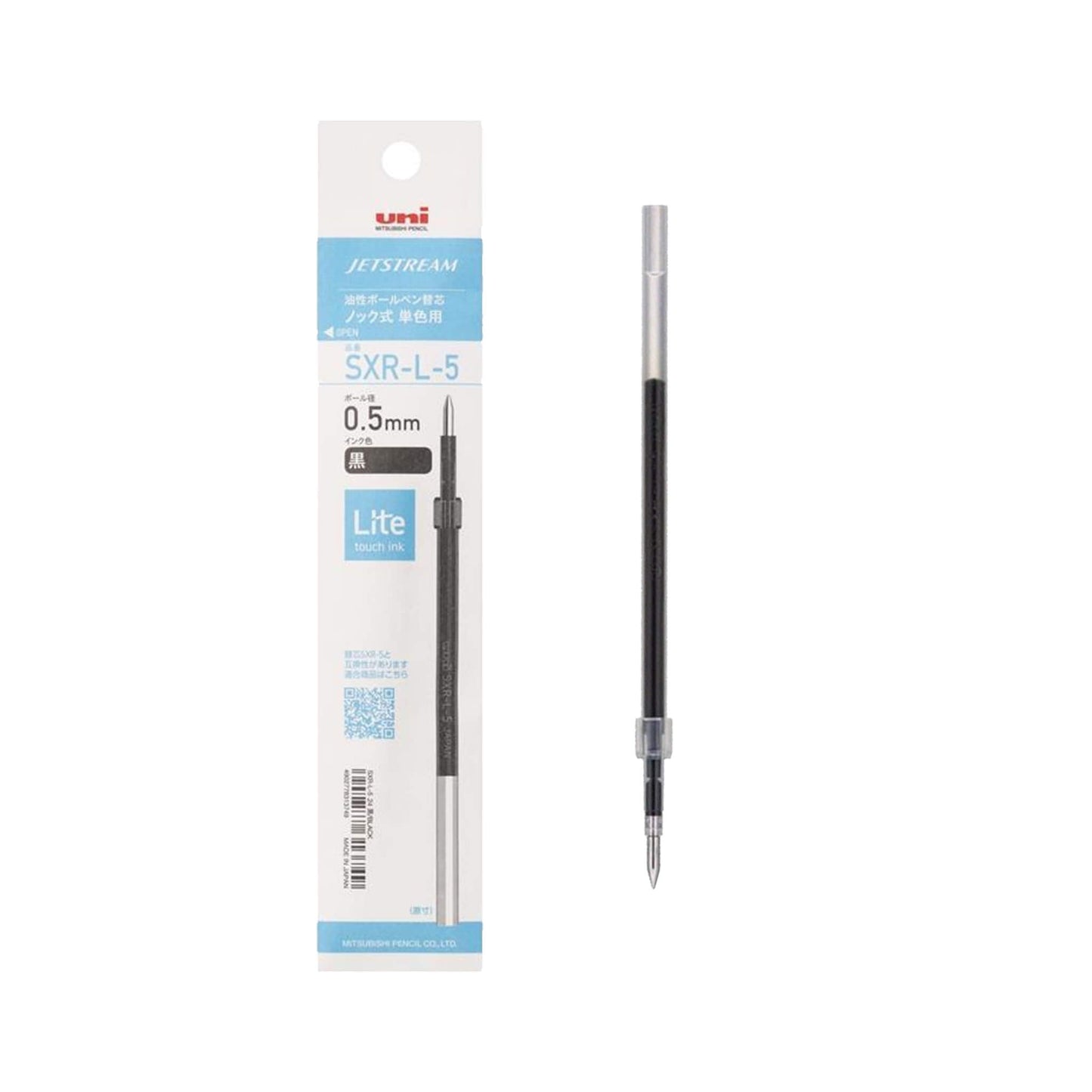 Uni Mitsubishi Jetstream Lite Ballpoint Pen Refill SXR - L - Note and Nib