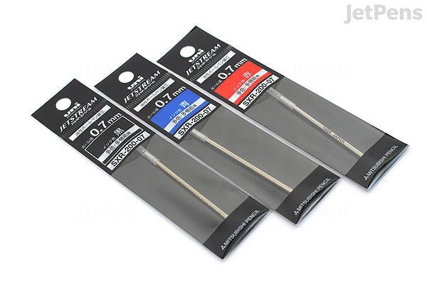 Uni SXR - 200 Jetstream Ballpoint Multi Pen Refill - Note and Nib